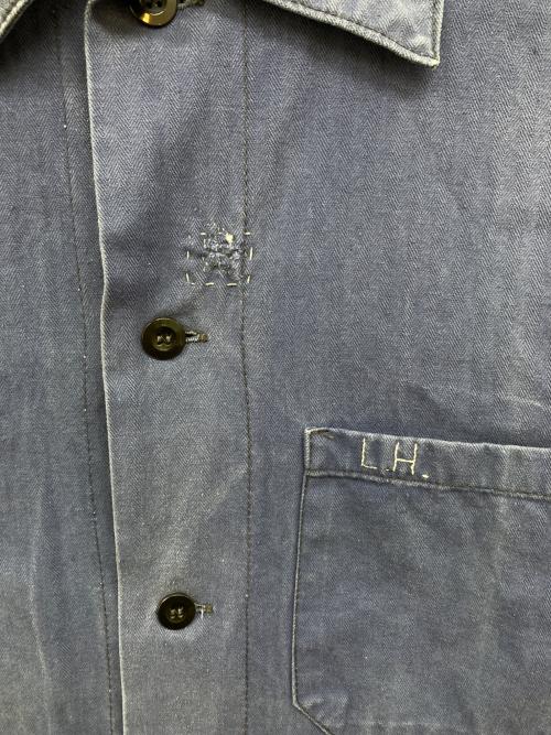 R.E.M.I（アールイーエムアイ）R.E.M.I (アールイーエムアイ) ワークジャケット ブルー サイズ:44の古着・服飾アイテム
