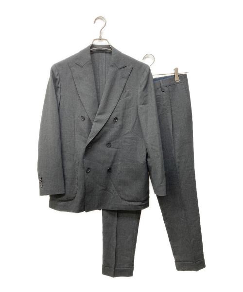 LARDINI（ラルディーニ）LARDINI (ラルディーニ) ダブルセットアップスーツ グレー サイズ:46の古着・服飾アイテム