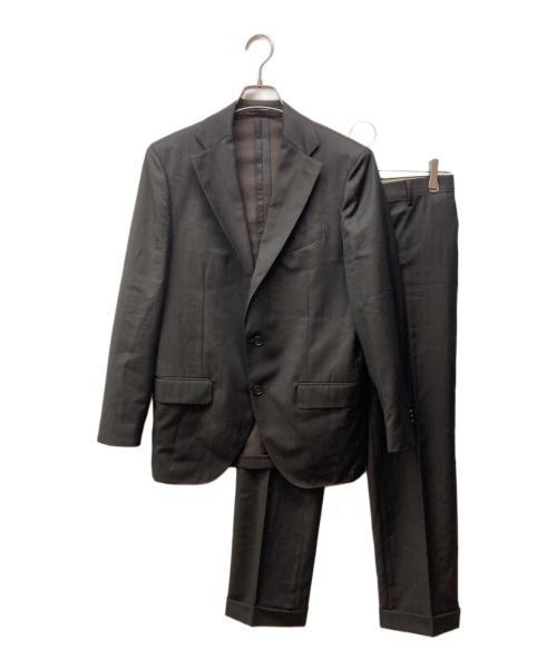 LARDINI（ラルディーニ）LARDINI (ラルディーニ) 3Bセットアップスーツ ブラウン サイズ:48の古着・服飾アイテム