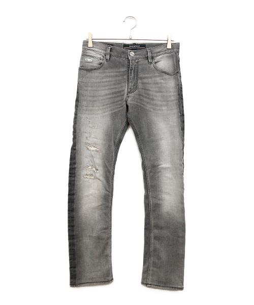 EMPORIO ARMANI（エンポリオ アルマーニ）EMPORIO ARMANI (エンポリオ アルマーニ) デニムパンツ グレー サイズ:29の古着・服飾アイテム