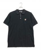 maison kitsuneメゾンキツネ）の古着「フォックスポロシャツ」｜ネイビー