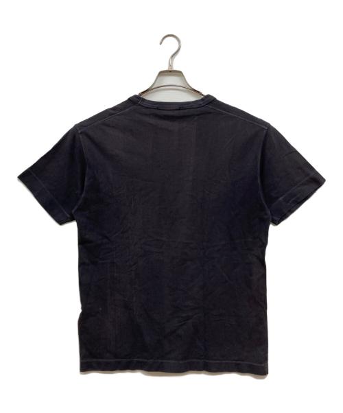 STONE ISLAND（ストーンアイランド）STONE ISLAND (ストーンアイランド) ロゴTシャツ ネイビー サイズ:Lの古着・服飾アイテム