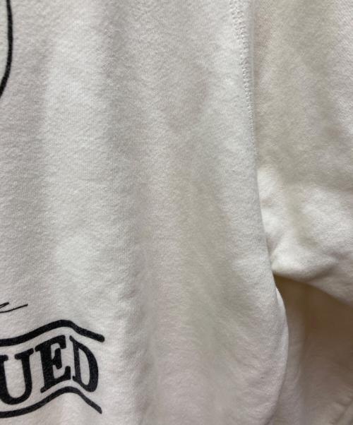 FREERAGE（フリーレイジ）FREERAGE (フリーレイジ) PEANUTS (ピーナッツ) ラグランスウェット ホワイト サイズ:XXLの古着・服飾アイテム
