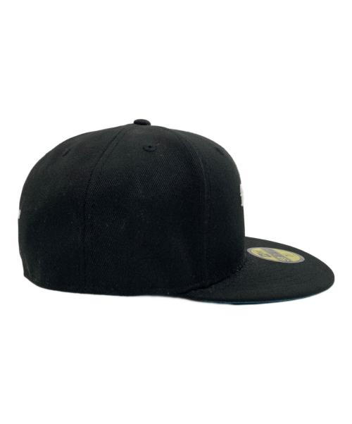New Era（ニューエラ）New Era (ニューエラ) コラボ59FIFTY ブラック×ブルーの古着・服飾アイテム