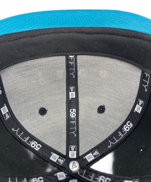 New Era（ニューエラ）New Era (ニューエラ) コラボ59FIFTY ブラック×ブルーの古着・服飾アイテム
