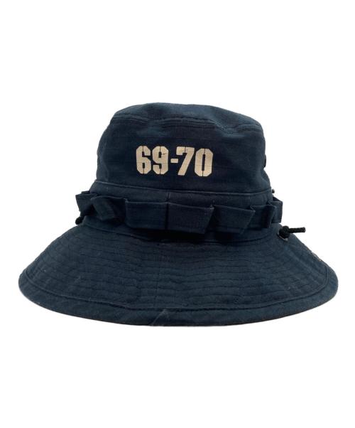 Hysteric Glamour（ヒステリックグラマー）Hysteric Glamour (ヒステリックグラマー) サファリハット ネイビーの古着・服飾アイテム