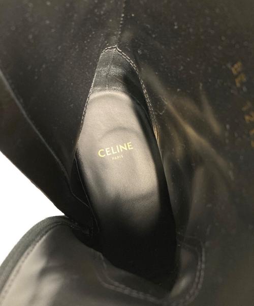 CELINE（セリーヌ）CELINE (セリーヌ) レオン ジップドブーツ ブラック サイズ:40の古着・服飾アイテム