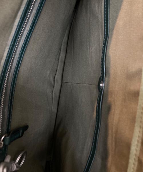 corbo（コルボ）CORBO (コルボ) レザー2wayビジネスバッグ グリーンの古着・服飾アイテム