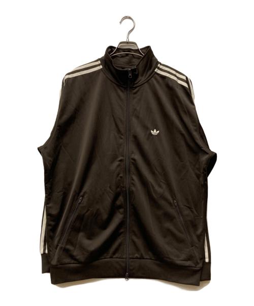 adidas Originals（アディダスオリジナル）adidas originals (アディダスオリジナル) トラックジャケット ブラウン サイズ:XLの古着・服飾アイテム