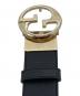 GUCCI (グッチ) リバーシブルベルト ブラック サイズ:90・36：25000円