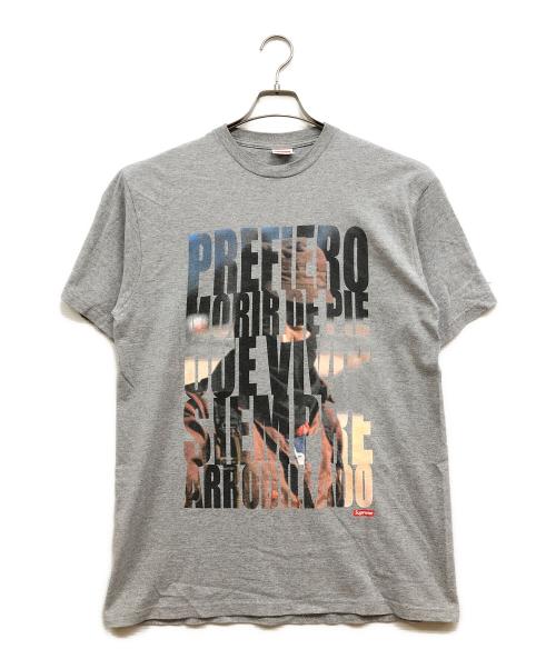 SUPREME（シュプリーム）SUPREME (シュプリーム) Zapatista tEE グレー サイズ:Lの古着・服飾アイテム
