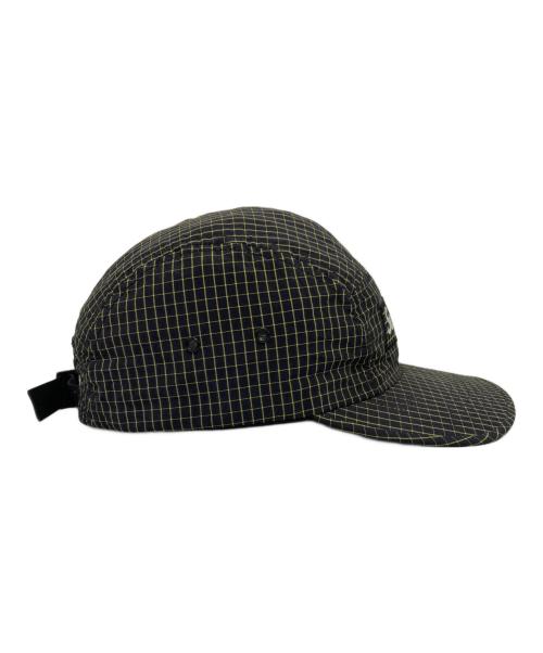 SUPREME（シュプリーム）Supreme (シュプリーム) 2-Tone Ripstop Camp Capトーンリップストップキャンプキャップ ブラック×イエローの古着・服飾アイテム