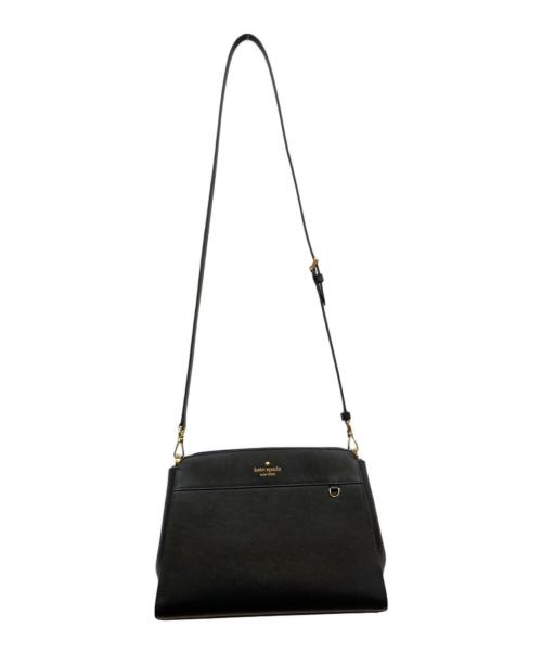 Kate Spade（ケイトスペード）Kate Spade (ケイトスペード) マディソン ミディアム トップ ハンドル サッチェル ブラックの古着・服飾アイテム