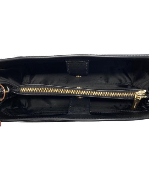 Kate Spade（ケイトスペード）Kate Spade (ケイトスペード) マディソン ミディアム トップ ハンドル サッチェル ブラックの古着・服飾アイテム