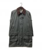 Barbourバブアー）の古着「BORDER WAX JACKET」｜グリーン