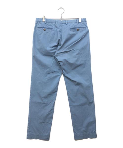 INCOTEX（インコテックス）INCOTEX (インコテックス) HIGH COMFORT コットントラウザー ブルー サイズ:52の古着・服飾アイテム