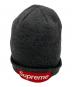 Supreme（シュプリーム）の古着「Box Logo Beanie」｜グレー