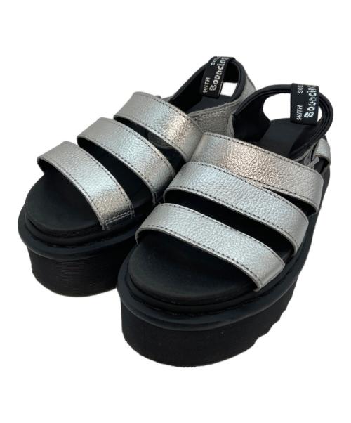 Dr.Martens（ドクターマーチン）Dr.Martens (ドクターマーチン) BLAIRE QUAD ブラック×シルバー サイズ:UK4の古着・服飾アイテム