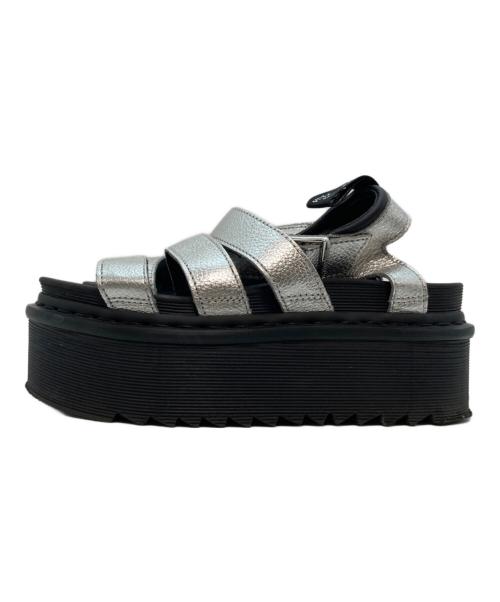 Dr.Martens（ドクターマーチン）Dr.Martens (ドクターマーチン) BLAIRE QUAD ブラック×シルバー サイズ:UK4の古着・服飾アイテム