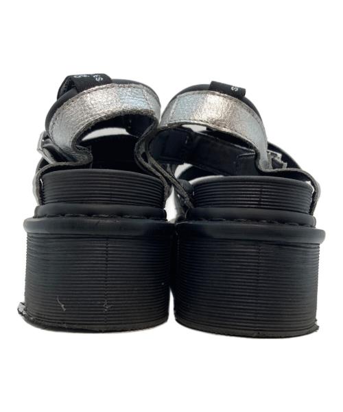 Dr.Martens（ドクターマーチン）Dr.Martens (ドクターマーチン) BLAIRE QUAD ブラック×シルバー サイズ:UK4の古着・服飾アイテム