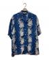 SCHOTT BROS.（ショット）の古着「RAYON SHIRT CACTUS」｜ブルー