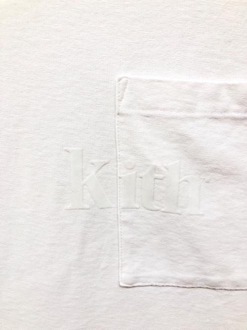 KITH（キス）KITH (キス) ポケットカットソー ホワイト サイズ:XXLの古着・服飾アイテム