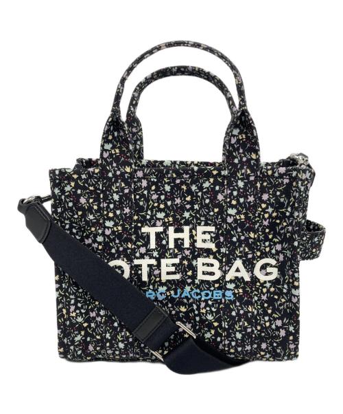MARC JACOBS（マークジェイコブス）MARC JACOBS (マークジェイコブス) キャンバス2WAYハンドバッグ ブラックの古着・服飾アイテム
