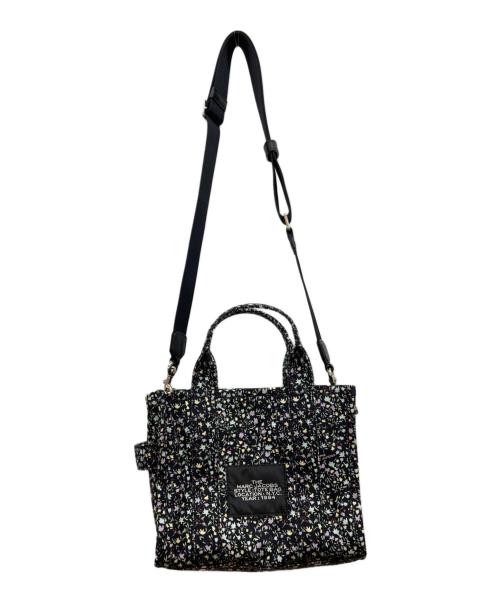 MARC JACOBS（マークジェイコブス）MARC JACOBS (マークジェイコブス) キャンバス2WAYハンドバッグ ブラックの古着・服飾アイテム