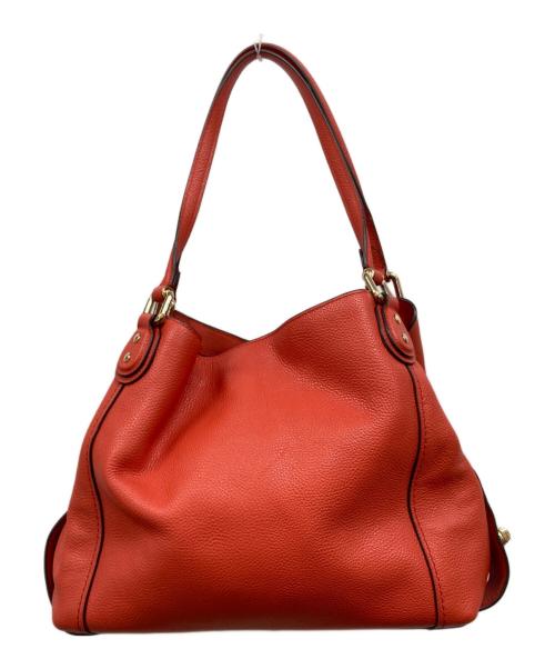 COACH（コーチ）COACH (コーチ) イーディーショルダーバッグ レッドの古着・服飾アイテム