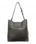 FURLA (フルラ) レザーメッシュハンドバッグ ブラック：15000円