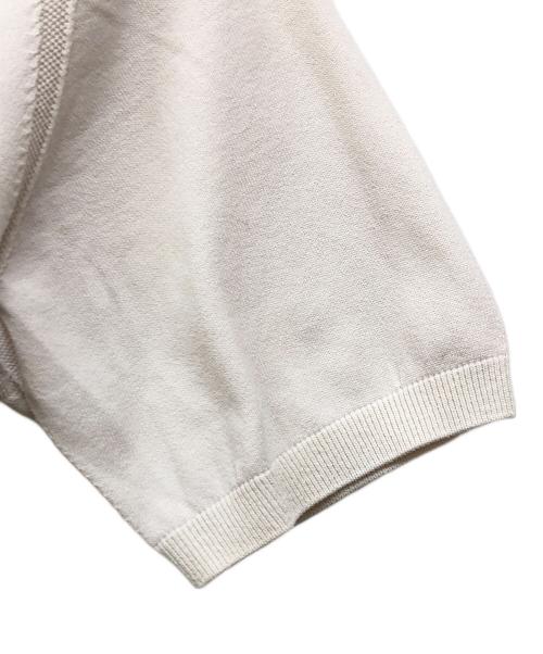 THE NORTH FACE（ザ ノース フェイス）THE NORTH FACE (ザ ノース フェイス) 半袖ニット ホワイト サイズ:Lの古着・服飾アイテム