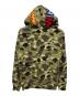 A BATHING APE (アベイシングエイプ) 1st CAMO SHARK FULL ZIP HOODIE カーキ サイズ:XL：30000円