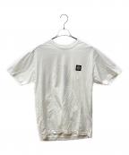 STONE ISLANDストーンアイランド）の古着「ワンポイントTシャツ」｜ホワイト