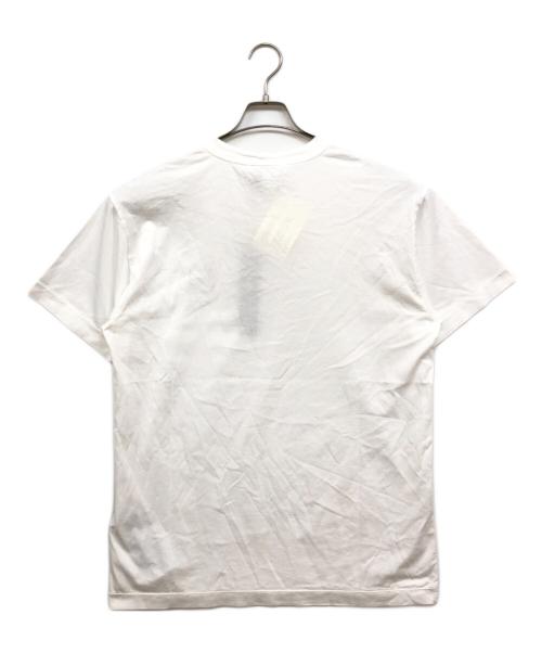 STONE ISLAND（ストーンアイランド）STONE ISLAND (ストーンアイランド) ワンポイントTシャツ ホワイト サイズ:Lの古着・服飾アイテム