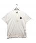 STONE ISLAND（ストーンアイランド）の古着「ワンポイントTシャツ」｜ホワイト