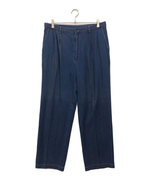 KENZO（ケンゾー）KENZO (ケンゾー) 2タックパンツ ネイビー サイズ:91の古着・服飾アイテム