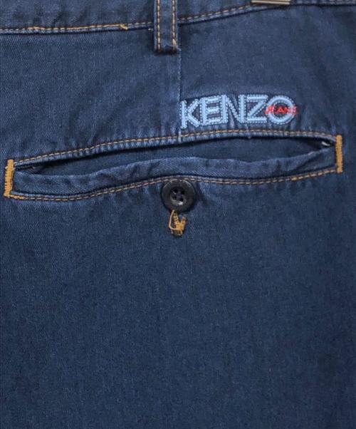 KENZO（ケンゾー）KENZO (ケンゾー) 2タックパンツ ネイビー サイズ:91の古着・服飾アイテム