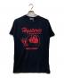 Hysteric Glamour（ヒステリックグラマー）の古着「BORN TO RACE Tシャツ」｜ブラック