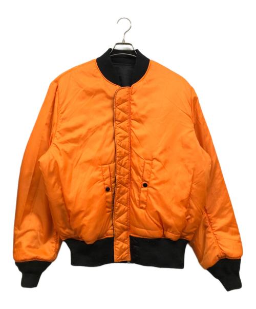ALPHA INDUSTRIES（アルファインダストリーズ）ALPHA INDUSTRIES (アルファインダストリーズ) MA-1フライトジャケット ブラック サイズ:XLTの古着・服飾アイテム
