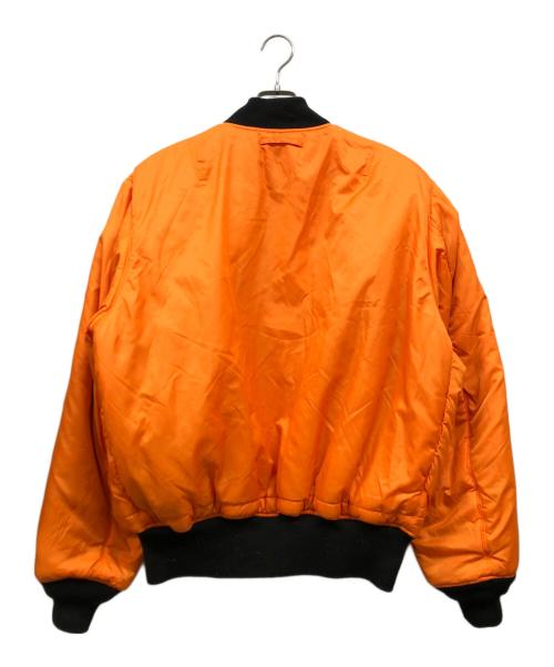 ALPHA INDUSTRIES（アルファインダストリーズ）ALPHA INDUSTRIES (アルファインダストリーズ) MA-1フライトジャケット ブラック サイズ:XLTの古着・服飾アイテム