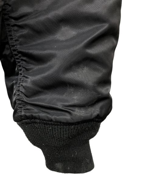 ALPHA INDUSTRIES（アルファインダストリーズ）ALPHA INDUSTRIES (アルファインダストリーズ) MA-1フライトジャケット ブラック サイズ:XLTの古着・服飾アイテム
