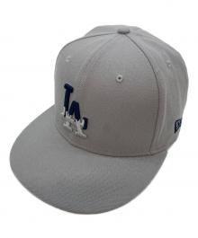 New Era（ニューエラ）の古着「ドジャースキャップ」｜グレー