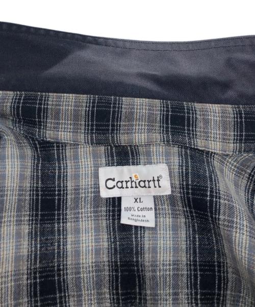 CarHartt（カーハート）CarHartt (カーハート) シャツジャケット ネイビー サイズ:XLの古着・服飾アイテム