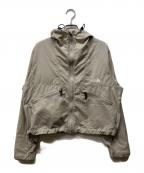 THE NORTH FACEザ ノース フェイス）の古着「ショートコンパクトジャケット」｜アイボリー