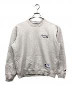 Champion×SUPREMEチャンピオン×シュプリーム）の古着「クルーネックスウェット」｜グレー