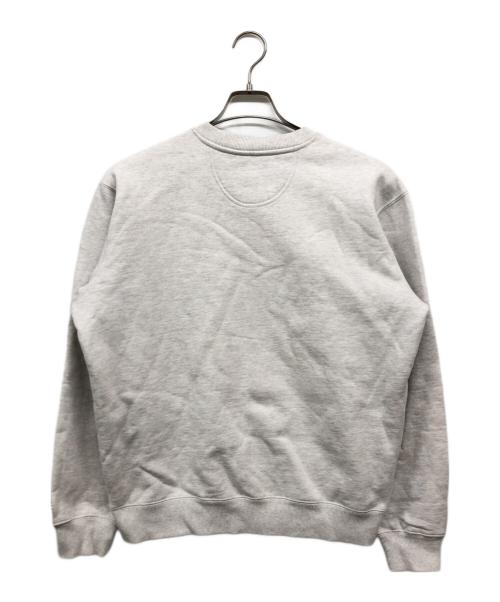 Champion（チャンピオン）Champion (チャンピオン) Supreme (シュプリーム) クルーネックスウェット グレー サイズ:Mの古着・服飾アイテム