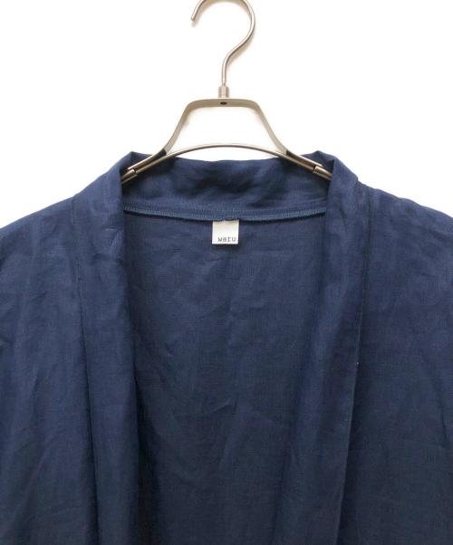 wafu（ワフー）wafu (ワフー) リネンローブ ネイビー サイズ:記載なしの古着・服飾アイテム