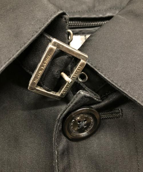 BURBERRY BLACK LABEL（バーバリーブラックレーベル）BURBERRY BLACK LABEL (バーバリーブラックレーベル) ノヴァチェックライナーステンカラーコート ブラック サイズ:Mの古着・服飾アイテム