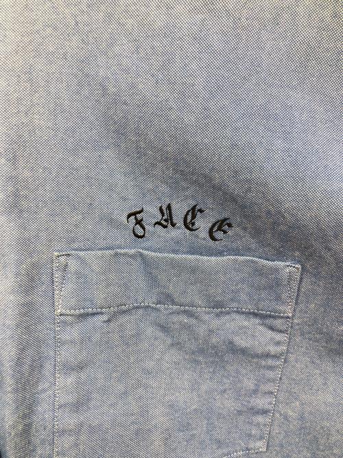 FACETASM（ファセッタズム）FACETASM (ファセッタズム) RIPPED SHIRT ブルー サイズ:1の古着・服飾アイテム