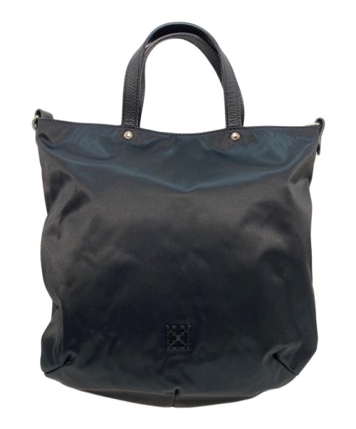 russet（ラシット）russet (ラシット) クラウズナイロン2WAYトートバッグ ブラック 未使用品の古着・服飾アイテム